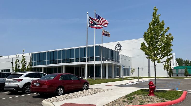 The new GE Aerospace Beavercreek facility, at 4230 Research Blvd., will "optimize manufacturing operations and advanced technology development into one facility, combining operations from eight locations into one," the company says. THOMAS GNAU/STAFF