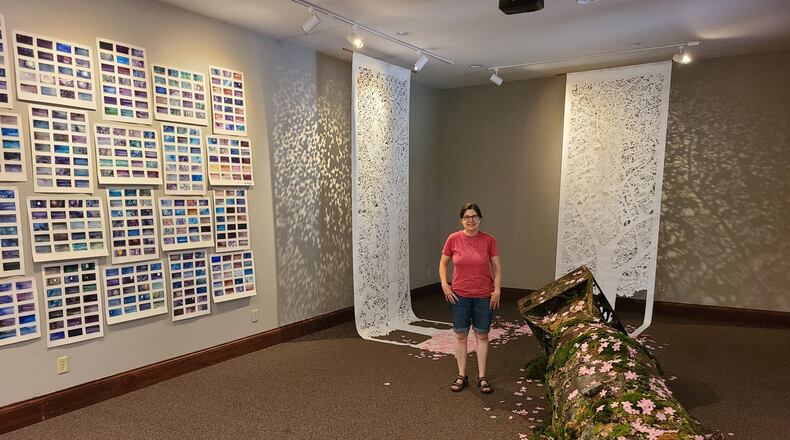 Sarah Nguyen, who will display her work for the first time at Pyramid Hill in a show called "Broken Nature," is a multimedia artist working primarily with paper. CONTRIBUTED