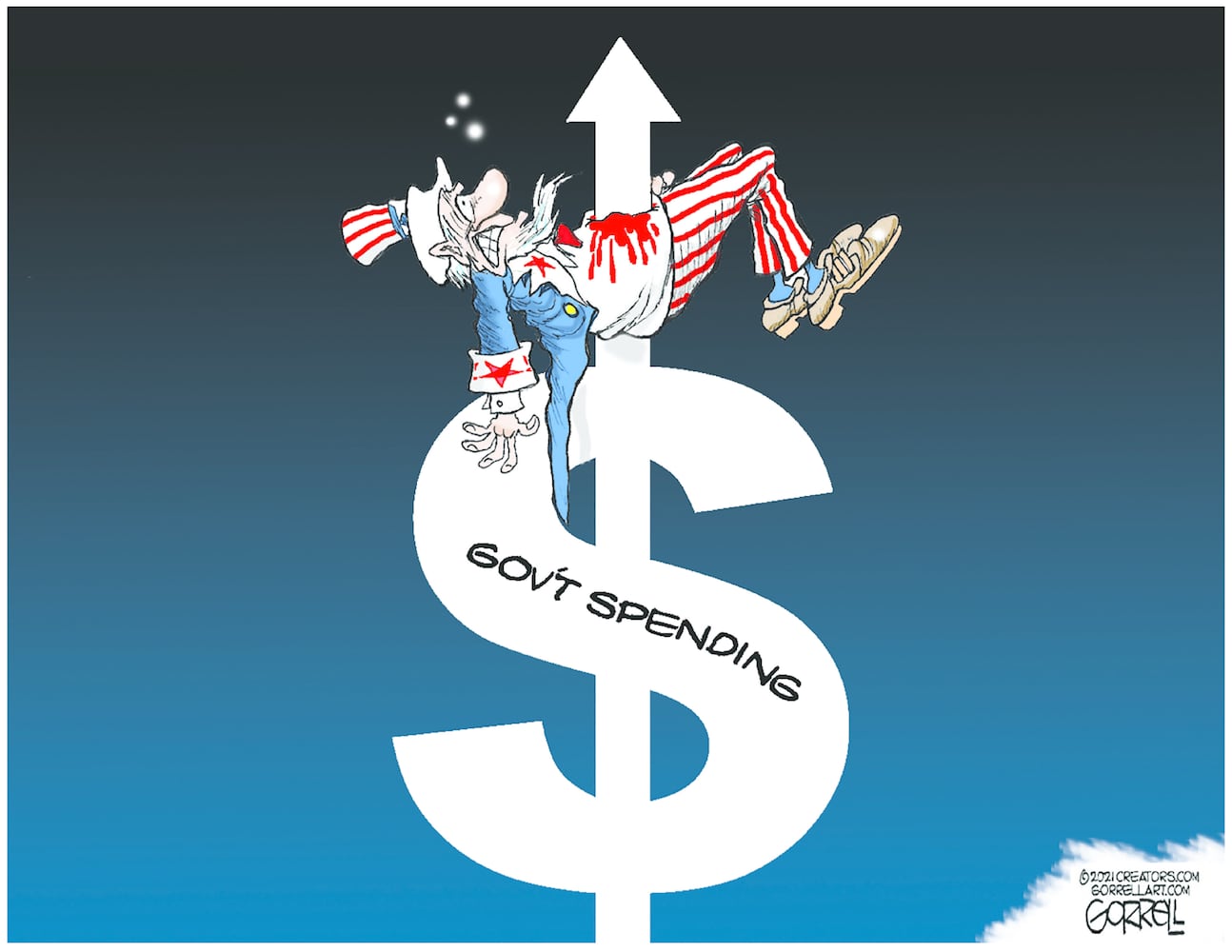 Week in cartoons: Gun control, infrastructure plan and more