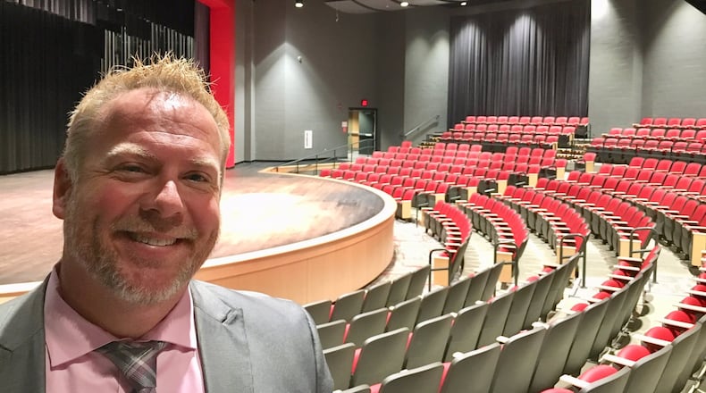Fairfield Freshman School Principal Michael Berkemeier says the school’s state-of-the-art theater is one of the most modern in the region and a vital key in introducing young students to the district’s famed, performing arts programs.