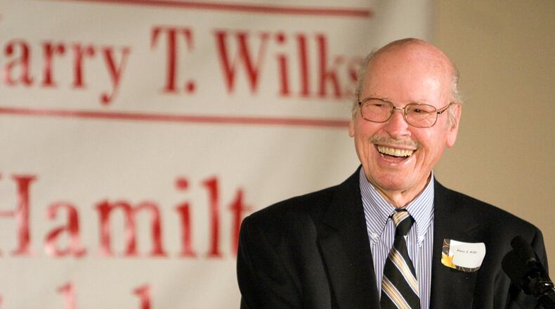 Harry Wilks worked with the Hamilton Community Foundation more than two decades ago to establish an event to honor educators in Hamilton. FILE PHOTO