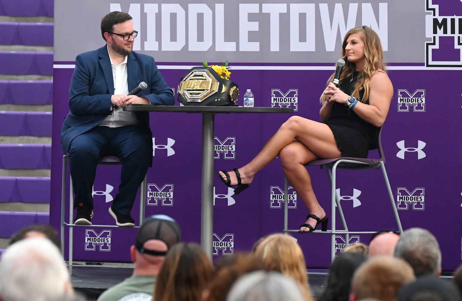 Kayla Harrison returns to Middletown