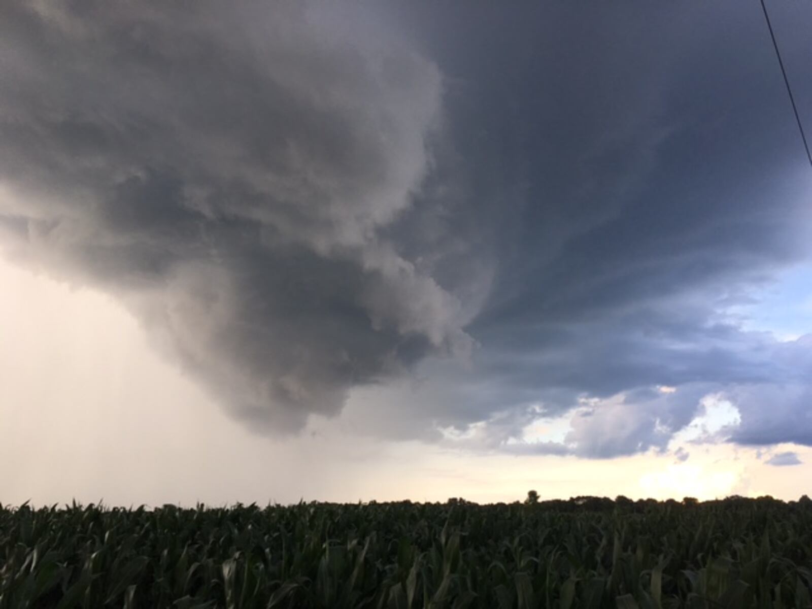 Storm clouds Saturday evening, July 1, 2017, in Bethel Twp. (LINDA JOHNSON / CONTRIBUTED)