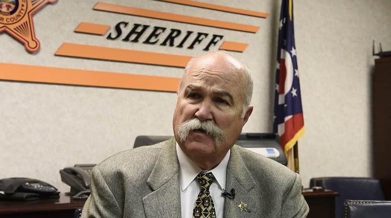 Butler County Sheriff Richard Jones' $61 million budget submission included adding 18 more employees next year than he budgeted this year. STAFF