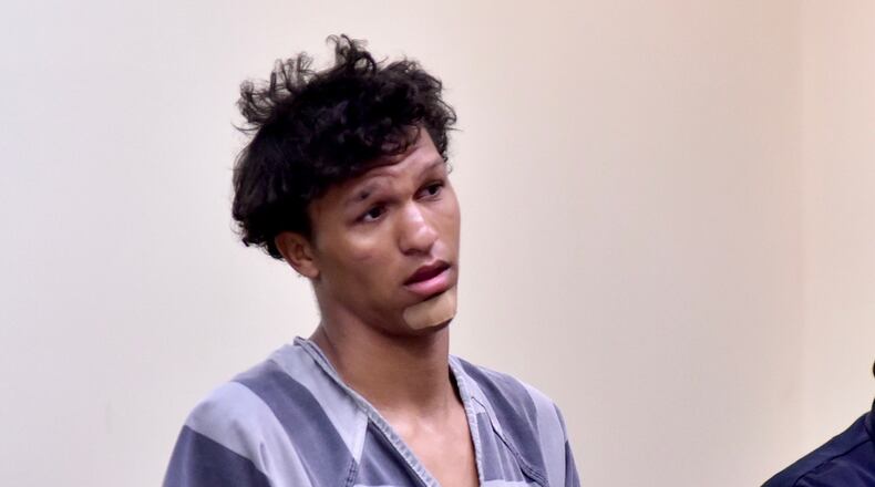 Cameron Kyles, 18, was indicted by a Butler County grand jury on Friday for aggravated murder, aggravated robbery, aggravated burglary, felonious assault and having weapons under disability for the death of Michael Stewart II. NICK GRAHAM/STAFF