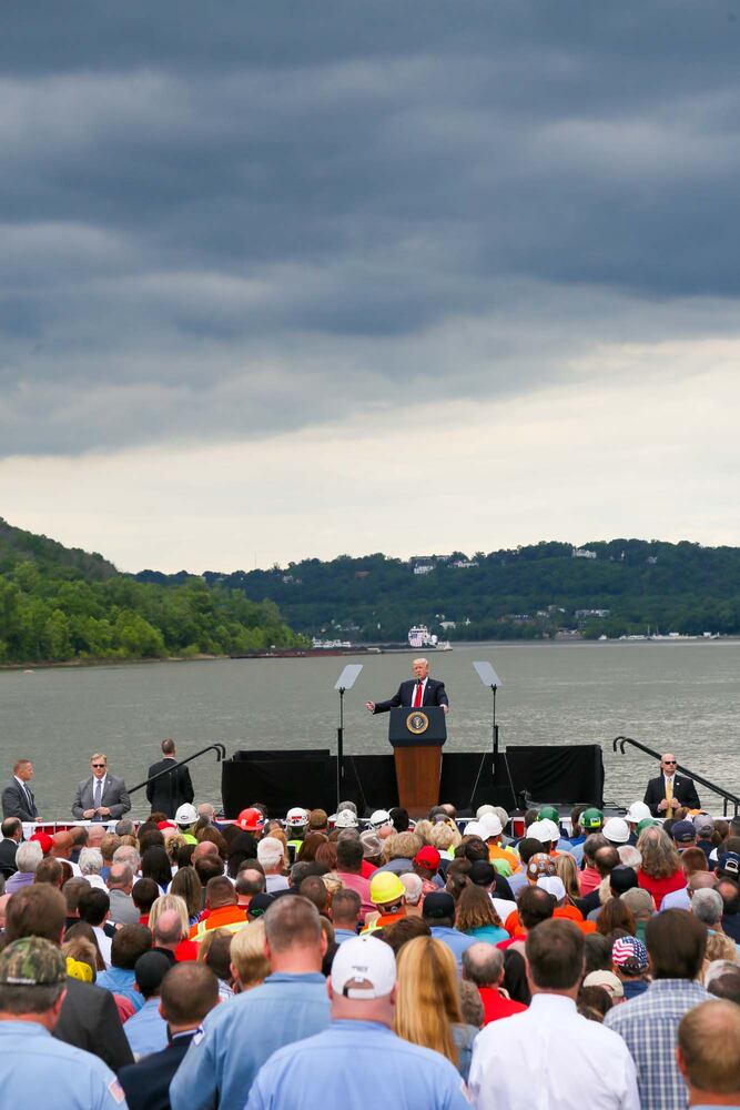 PHOTOS President Trump in Cincinnati
