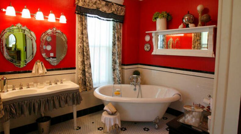 A home is on display during the Historic Dayton Lane's 2009 May Promenade and Home Tour in Hamilton. STAFF FILE PHOTO