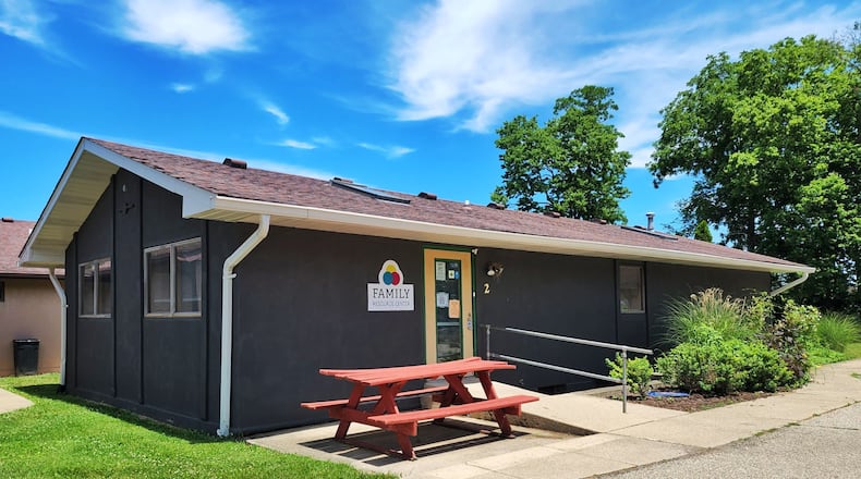 Oxford Family Resource Center at 5445 College Corner Pike, Building 2, may receive ARPA (Covid-19 relief) funds to continue a program begun in 2020 to help local residents find affordable housing. The idea is to provide money to continue to pay a case manager for this work with income from the city’s short-term rental tax to be used for this in the future. NICK GRAHAM/STAFF