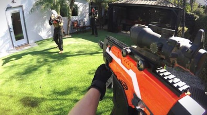 “Nerf wars” sparked concern in Waynesville on Tuesday as the police chief issued a warning to parents and students about the game.