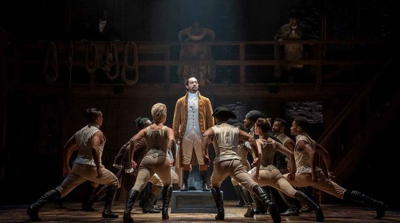 "Hamilton" will return to Dayton Oct. 1-13, 2024 at the Schuster Center courtesy of Dayton Live. CONTRIBUTED