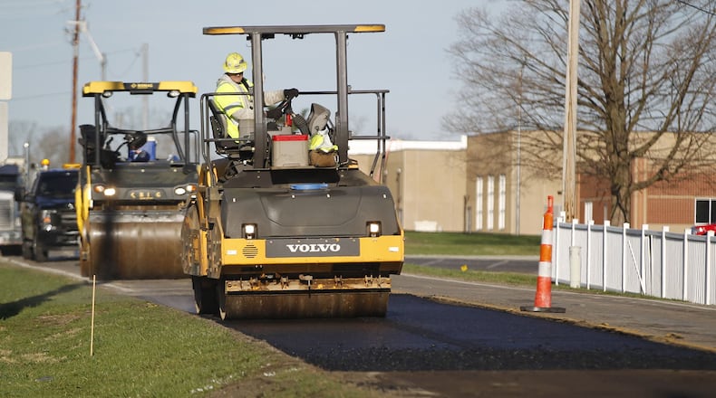 Springboro plans on resurfacing nearly two dozen streets this fall.  FILE PHOTO