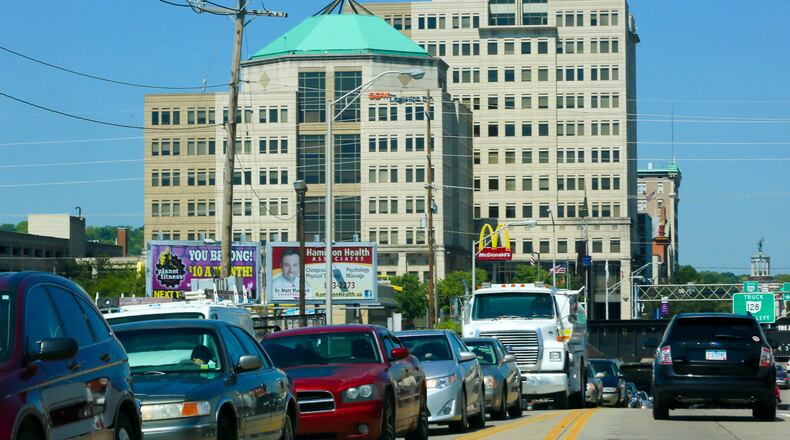 The Government Services Center in Hamilton, Friday, Aug. 7, 2015. GREG LYNCH / STAFF