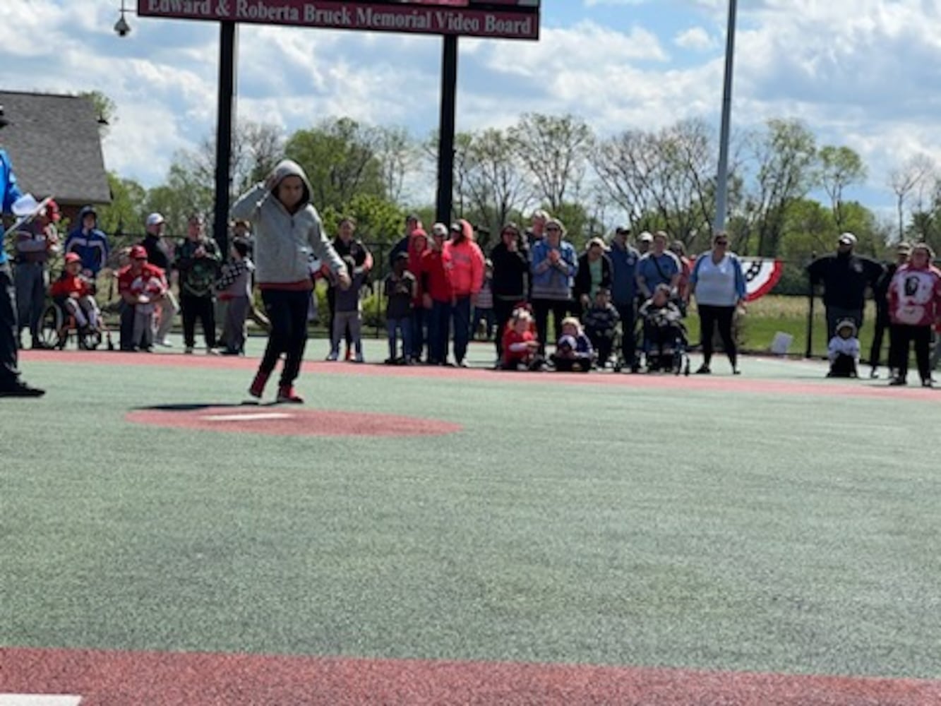 Nuxhall fields parade and opening day