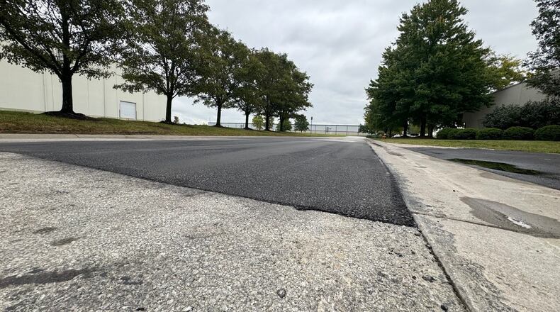 Fairfield plans to replace the water main on DDC Way due to the number of water main breaks in recent years. This water main services several businesses, including DNA Diagnostic Center. MICHAEL D. PITMAN/STAFF