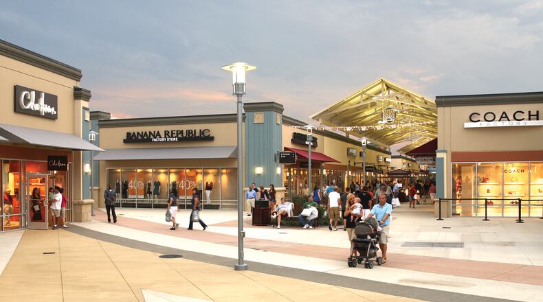 Cincinnati Premium Outlets in Monroe. CONTRIBUTED