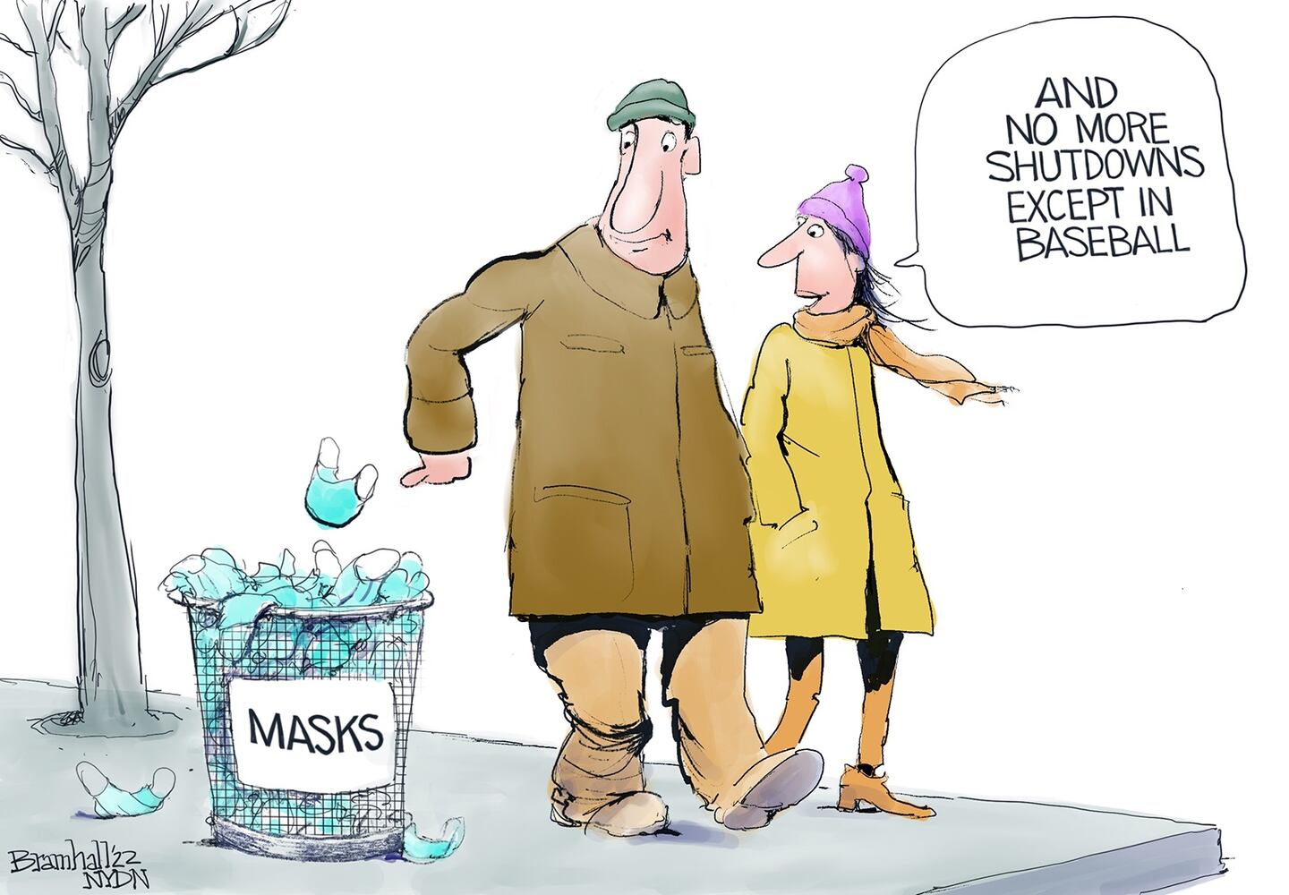 WEEK IN CARTOONS: Ukraine, Putin, baseball lockout and more