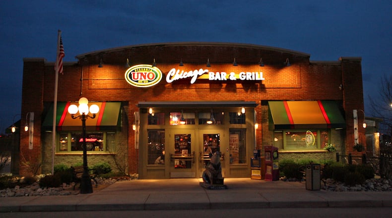 Pizzeria Uno Chicago Bar & Grill at 9246 Schulze Drive near Mulhauser Road in West Chester Twp. STAFF FILE PHOTO