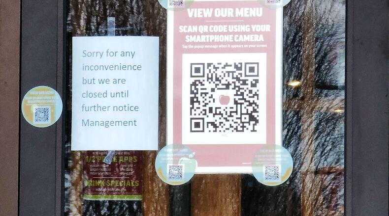 A fire in the HVAC system at the Fairfield Applebee’s on Pleasant Avenue has forced the restaurant to temporarily close. It's not known when the restaurant will reopen. Emergency crews were called around 11:40 a.m. Friday, March 25, 2022. NICK GRAHAM/STAFF