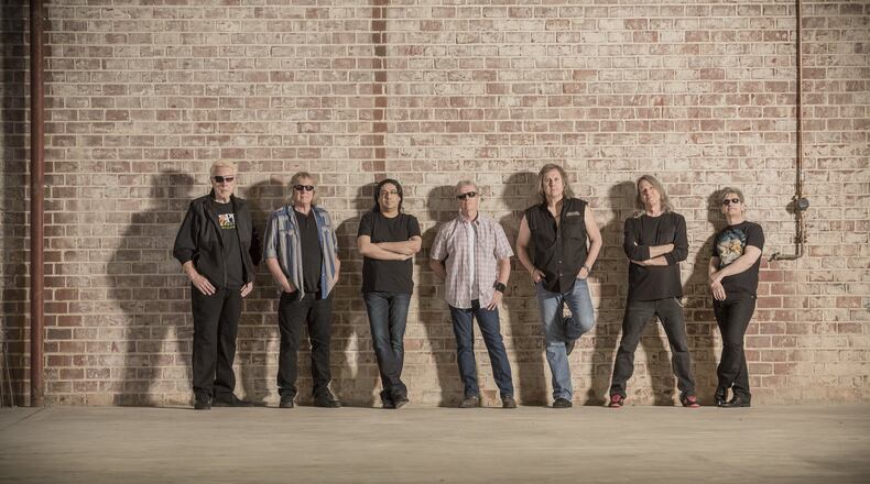 Kansas is commemorating the 40th anniversary of the album “Leftoverture.” Rich Williams is on the far left. CONTRIBUTED