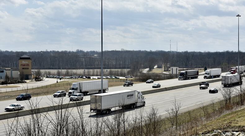 Monroe City Council and a developer are at odds over a proposed $45 million to $50 million construction of two buildings that would create about 850 jobs and an annual payroll of $30 million. The proposed project may be in jeopardy as some council members are opposed to more warehouses and logistics buildings in the city. Both buildings, at 210,000 square-feet and 750,000 square-feet, are proposed to be constructed on 117 acres south of the Cincinnati Premium Outlet mall near the Interstate 75/Ohio 63 interchange. NICK GRAHAM/STAFF Monroe City Council rejected two zoning request changes to light industrial districts. Council members raised concerns about the number of warehouse being constructed in the past few years and preferred to see other development along Interstate 75. The 117 acre section on the east side of I-75 just south of Cincinnati premium outlets had a proposed zoning change from general commercial to light industrial use rejected. NICK GRAHAM/STAFF