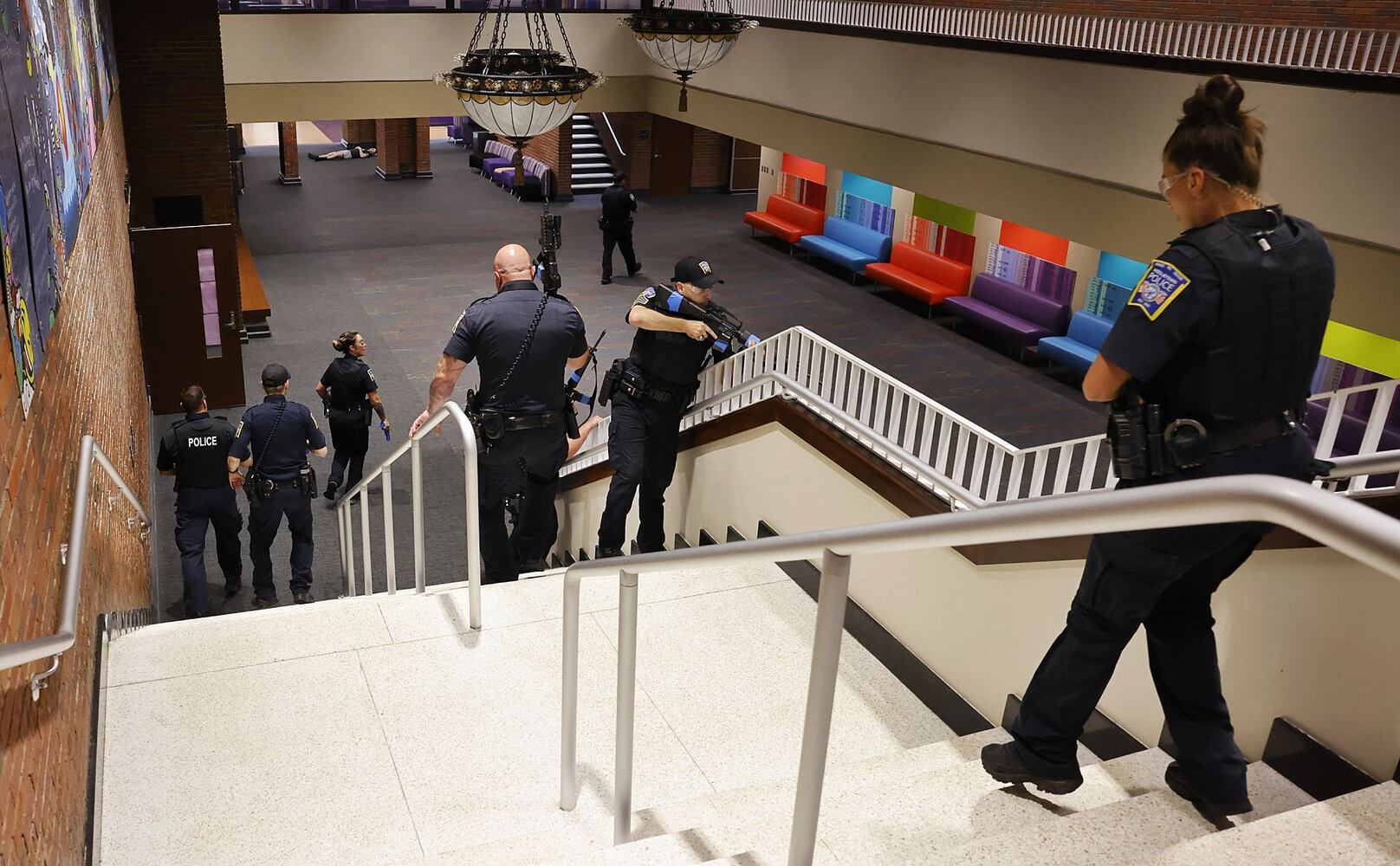 080122 Middletown active shooter training