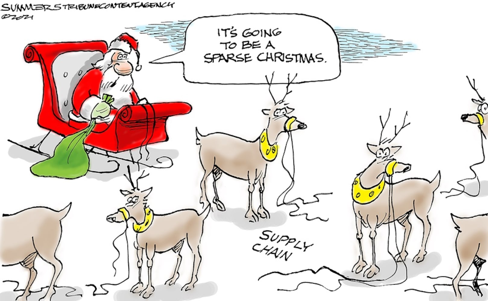 WEEK IN CARTOONS: Gen. Colin Powell, supply chain woes and more