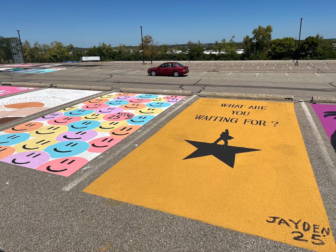 Fairfield high school senior lot spaces