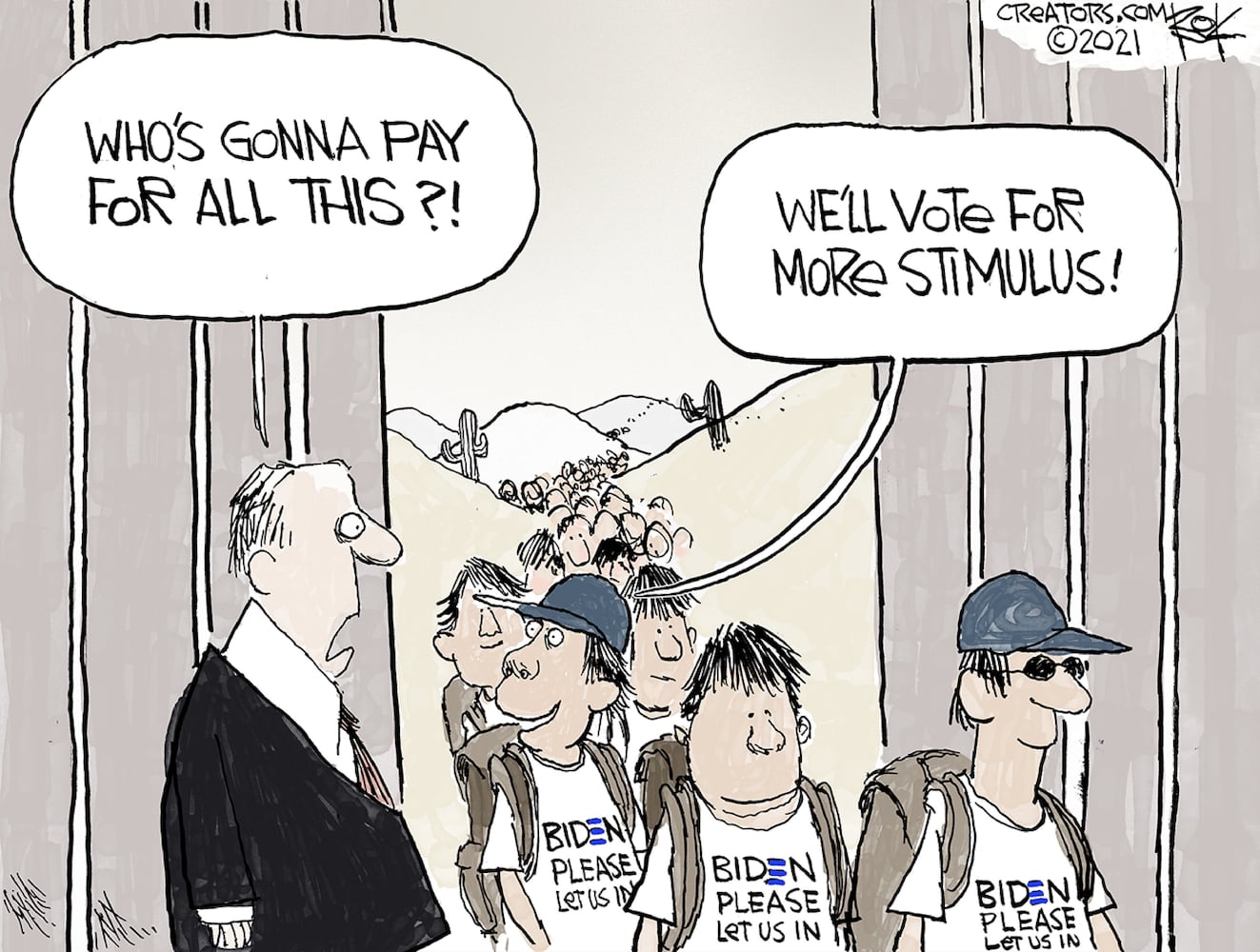 Week in cartoons: Immigration, voter suppression and more