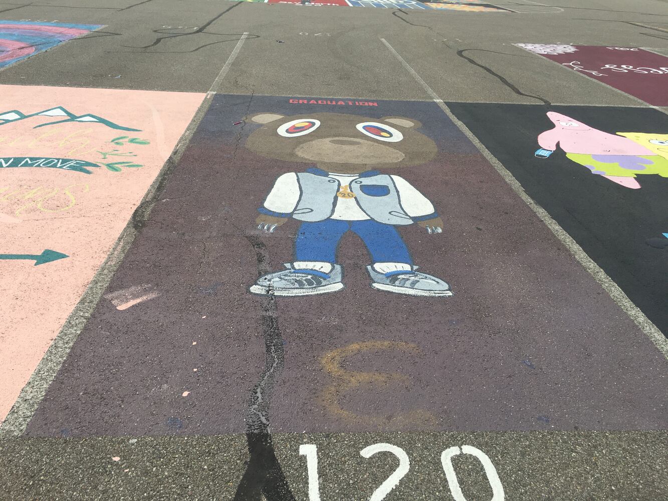 Lakota West High School parking lot spaces