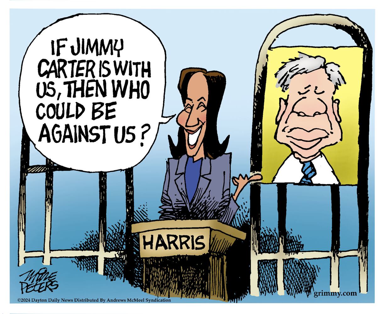 CARTOONS: Mike Peters, Oct. 24, 2024