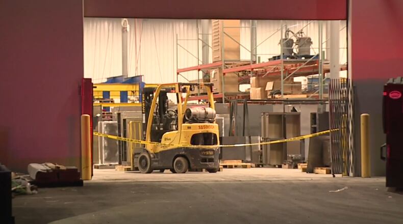 Hamilton Safe’s manufacturing plant in Milford. WCPO/CONTRIBUTED