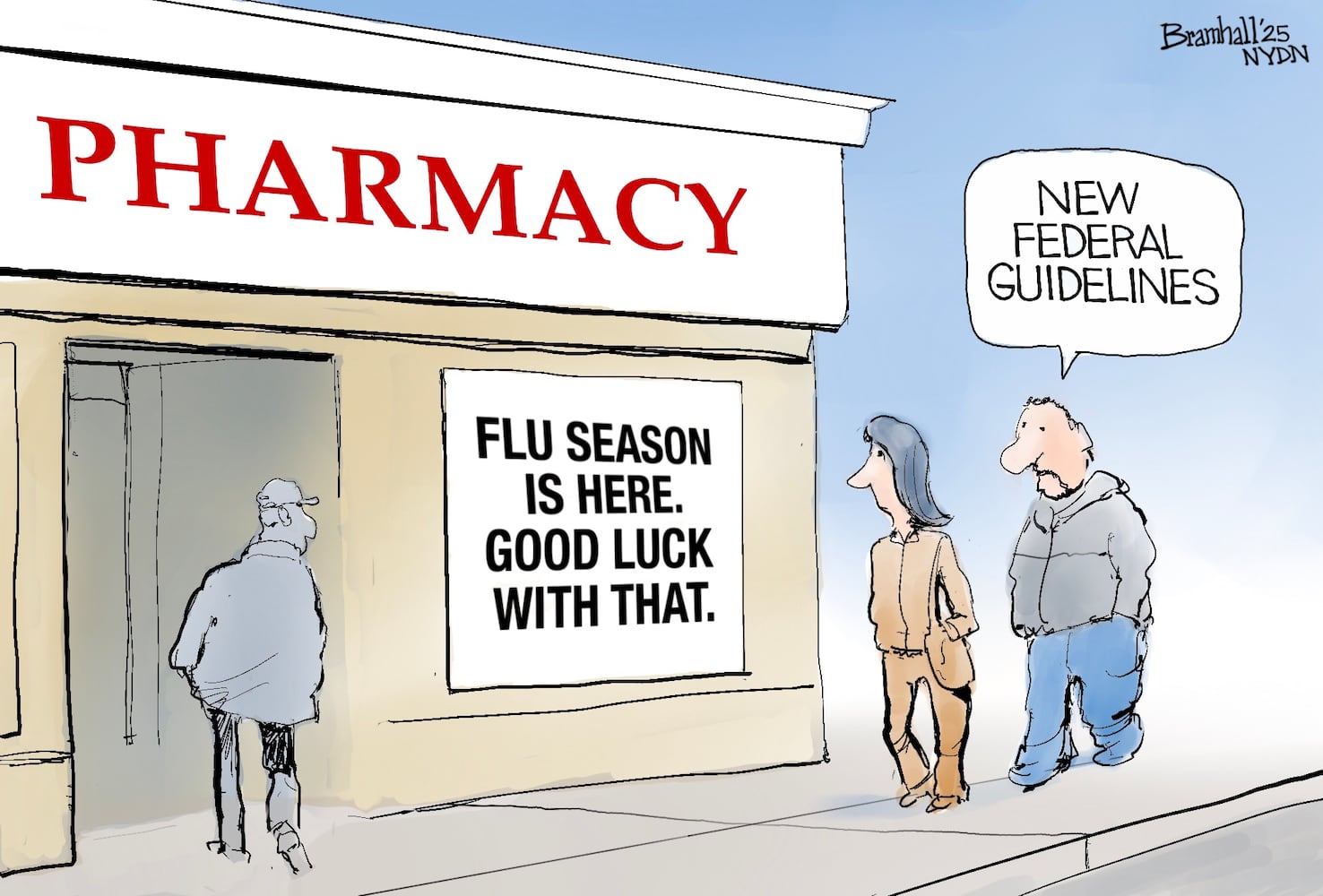 CARTOONS: Bill Bramhall, Sept. 18, 2025