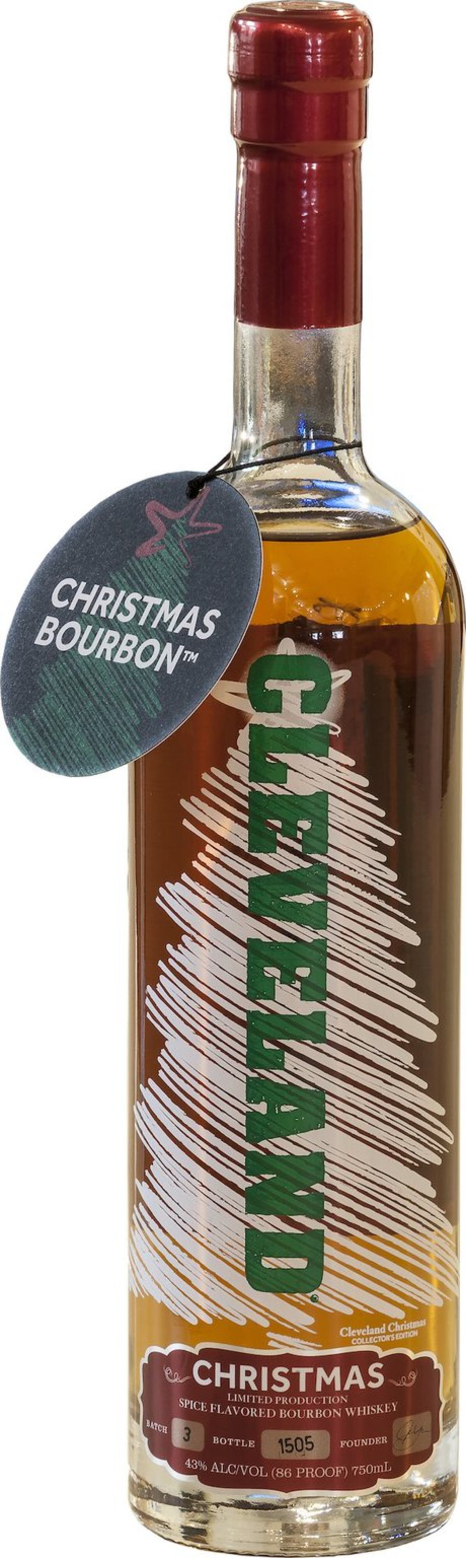 Cleveland Christmas Bourbon, $40