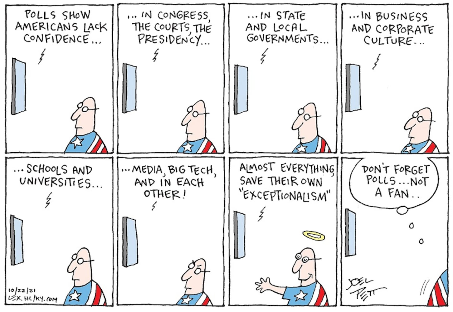 WEEK IN CARTOONS: Gen. Colin Powell, supply chain woes and more