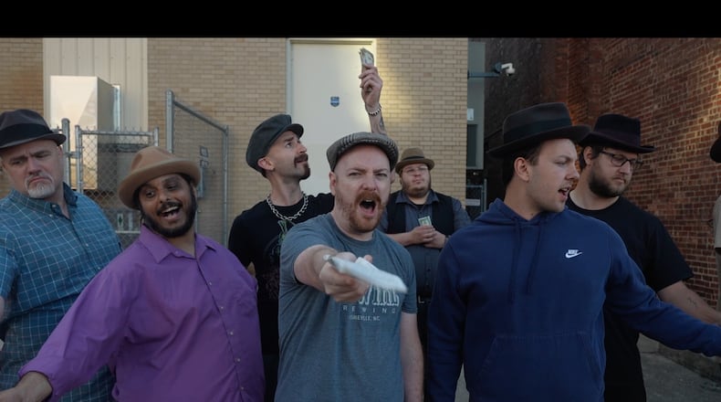 Greater Hamilton Civic Theatre will present four performances of “Guys and Dolls" on the Parrish Auditorium stage. Some of the musical's cast members are seen here. CONTRIBUTED