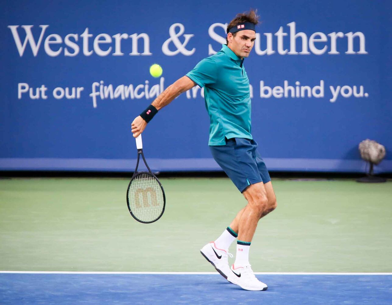 PHOTOS Roger Federer continues winning ways in Cincy