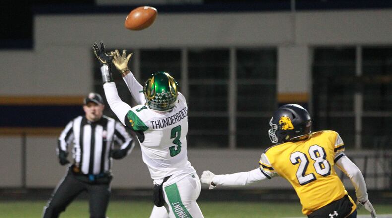 Marcus Allen of Northmont scored on a 31-yard catch in the third quarter.