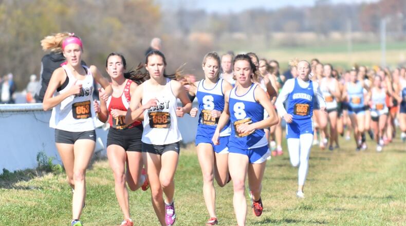 Lakota East girls second in DIvision I state cross country meet