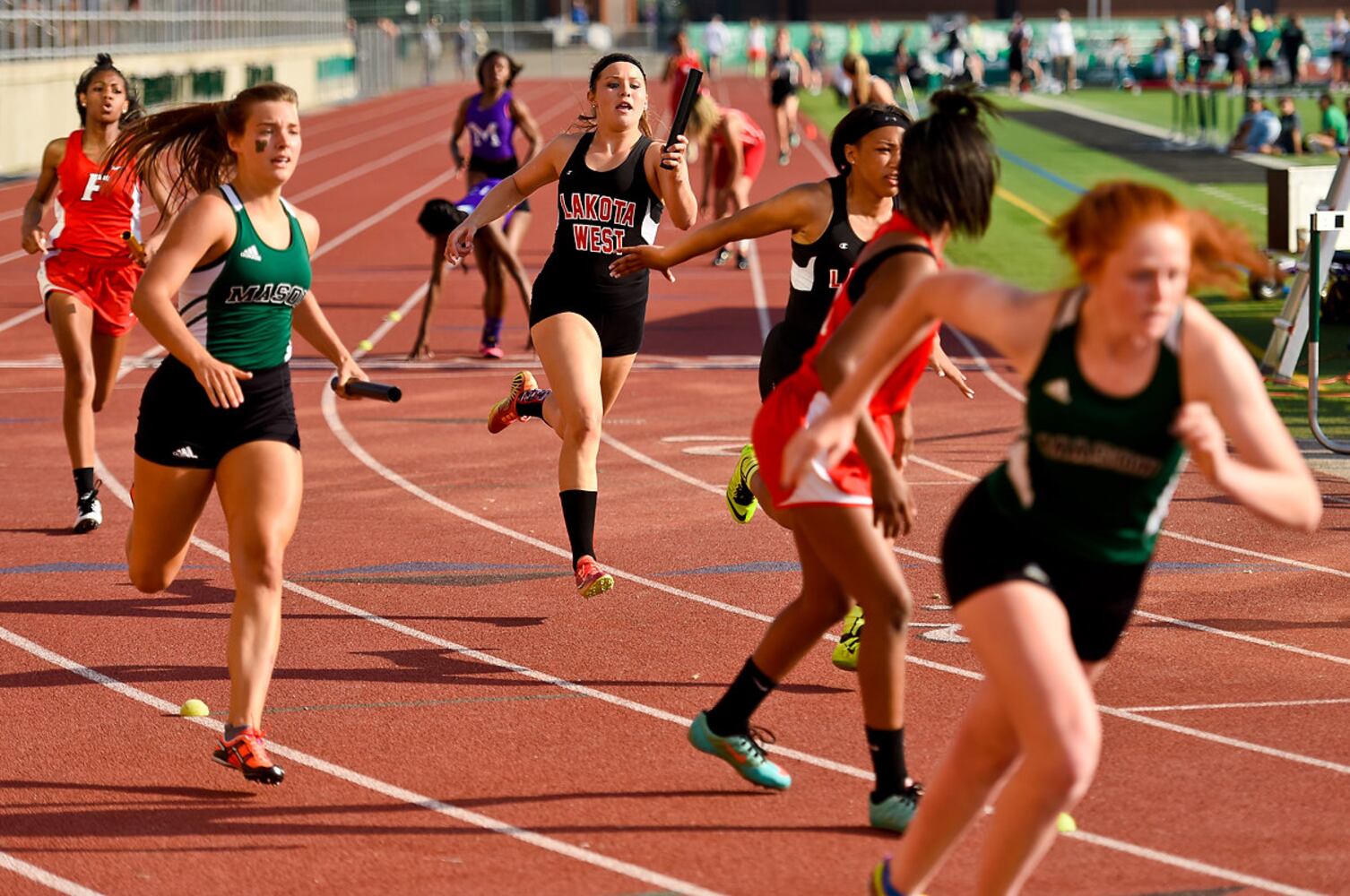 GMC track and field at Mason