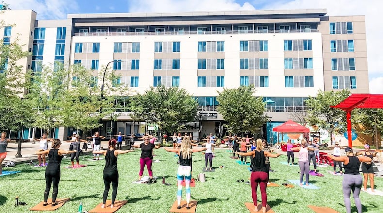 Fitness in the Park will run from 9 a.m. to 1 p.m. Saturday and feature high-energy activities, fitness classes, training and more. CONTRIBUTED