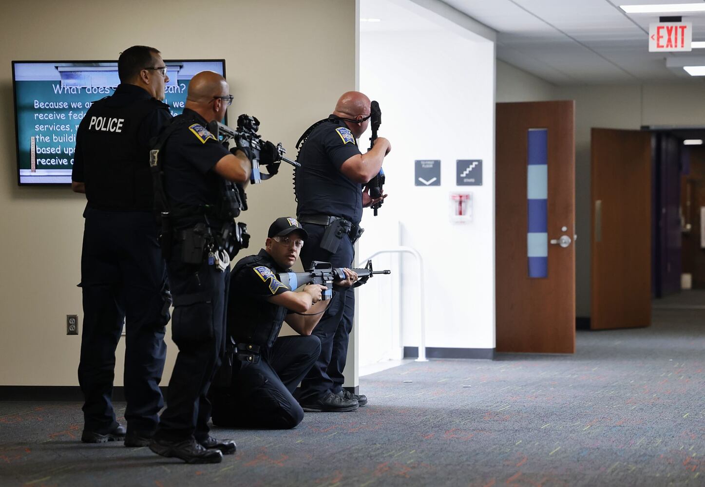 080122 Middletown active shooter training