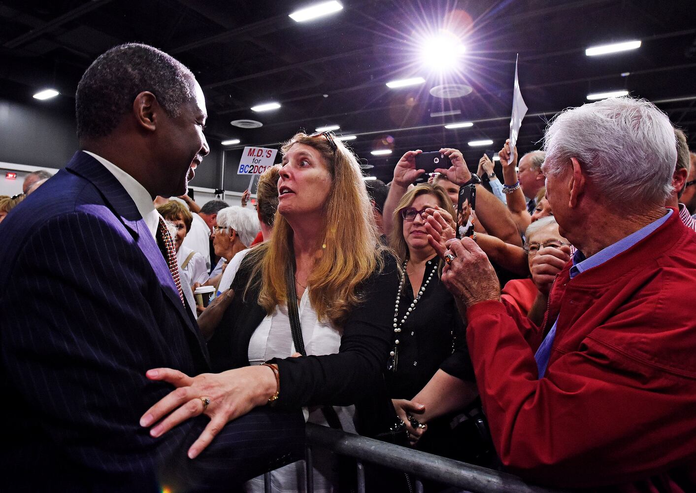Ben Carson Rally in Sharonville