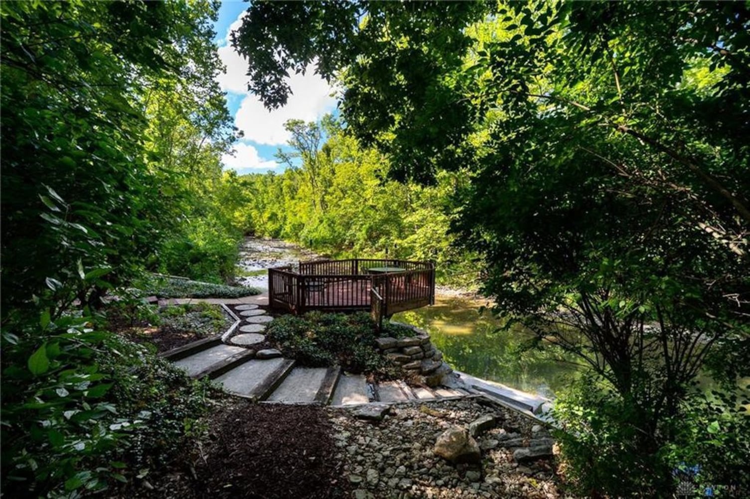 PHOTOS: Luxury Centerville has desk that oversees picturesque creek