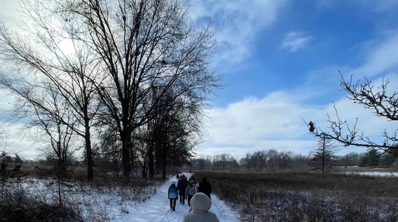 The Winter Hike Series has returned to MetroParks of Butler County The hiking series will continue through Feb. 1. CONTRIBUTED