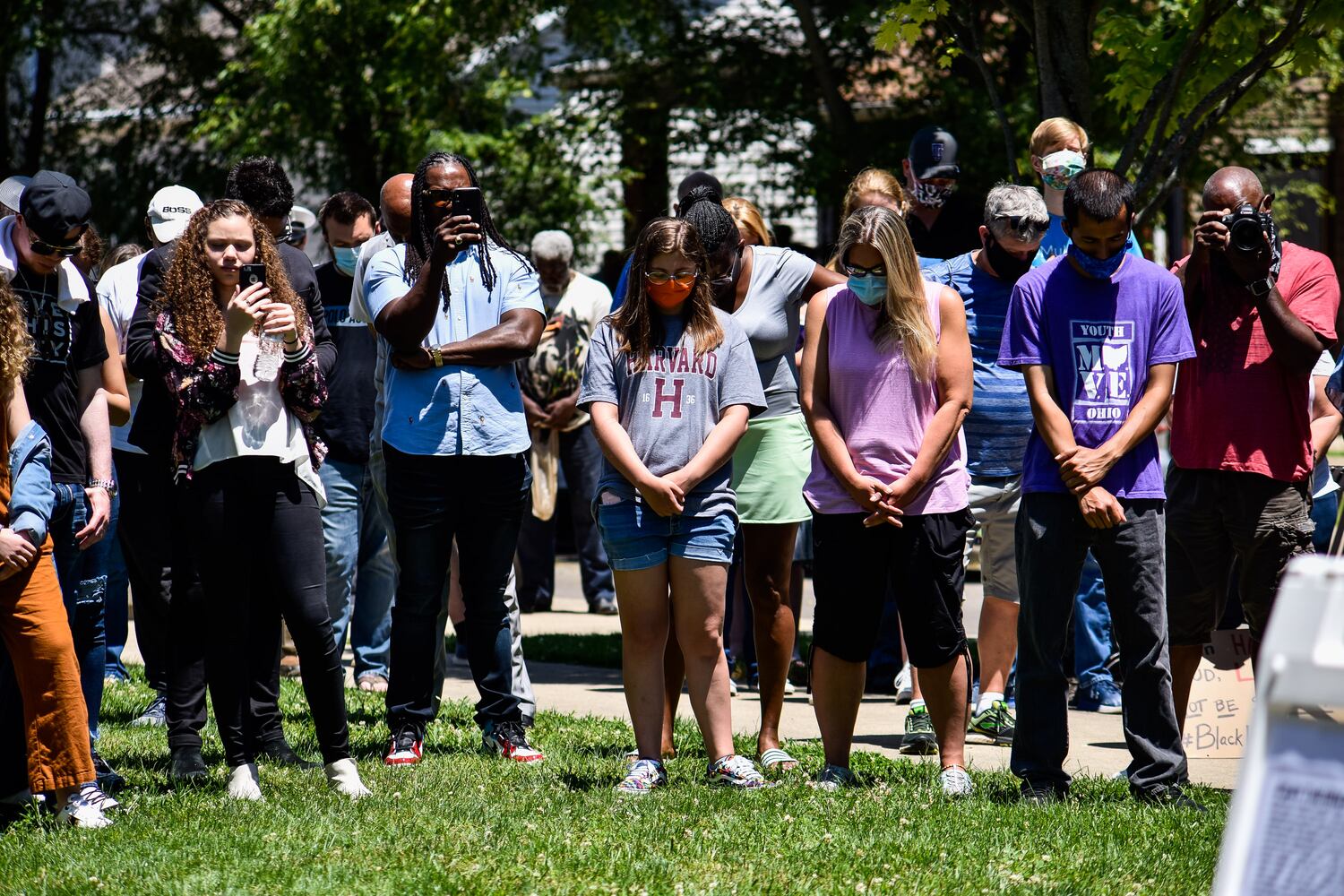 Prayer Vigil held at Bailey Square in Hamilton