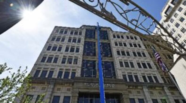 Hamilton’s city building.