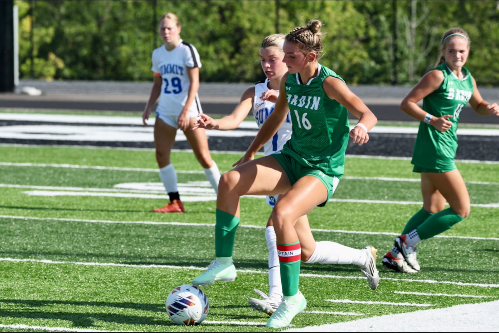 Braelyn Even, a senior at Badin High School, missed her junior season due to a knee injury. She plans to play soccer at the University of Cincinnati. SUBMITTED PHOTO
