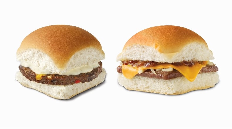 White Castle is offering Bacon Jam with Smoked Cheddar Sliders and Dr. Praeger’s Black Bean Sliders, for a limited time. SUBMITTED