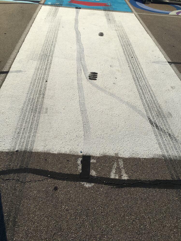 Lakota West senior parking spaces
