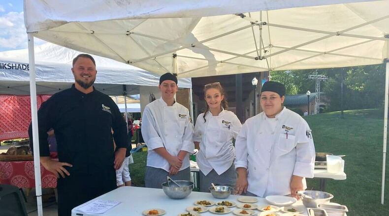 Butler Tech’s culinary arts program has been one of the biggest draws at the Village Green Farmers Market, according to organizers.